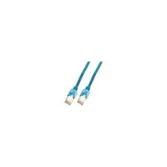 EFB RJ45 Patchkabel Cat.5e F UTP LSZH Draka UC300 TM11 blau 0,5m
