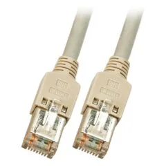 EFB RJ45 Patchkabel Cat.5e F UTP LSZH Draka UC300 TM11 grau 0,15m