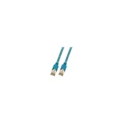 EFB RJ45 Patchkabel Cat.5e SF UTP LSZH Draka UC300 TM11 blau 3m