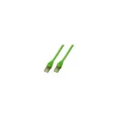 EFB RJ45 Patchkabel Cat.5e SF UTP PUR RAL6018 grn 7,5m