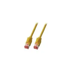 EFB RJ45 Patchkabel Cat.5e SF UTP PUR TM21 schleppfhig gelb 3m
