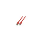 EFB RJ45 Patchkabel Cat.5e SF UTP PVC CCA rot 1,5m