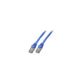 EFB RJ45 Patchkabel Cat.5e U UTP LSZH CCA AWG24 7 blau 1m