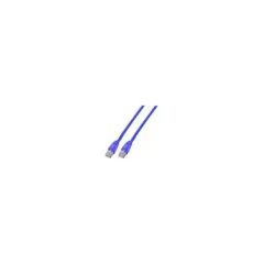 EFB RJ45 Patchkabel Cat.6 U UTP LSZH CCA blau 2m