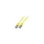EFB RJ45 Patchkabel Cat.6 U UTP LSZH CCA gelb 7,5m
