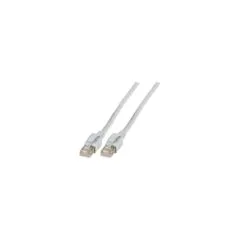 EFB RJ45 Patchkabel Cat.6A S FTP FRNC VC LED grau 15m