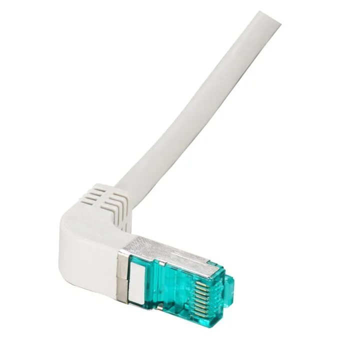 EFB RJ45 Patchkabel Cat.6A S FTP LSZH 1x90 grau 0,5m — image 2