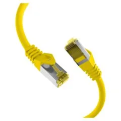EFB RJ45 Patchkabel Cat.6A S FTP LSZH Cat.7 Rohkabel gelb