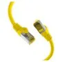 EFB RJ45 Patchkabel Cat.6A S FTP LSZH Cat.7 Rohkabel gelb