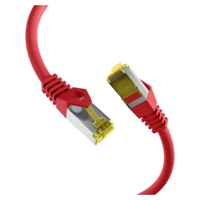 EFB RJ45 Patchkabel Cat.6A S FTP LSZH Cat.7 Rohkabel rot — image 2