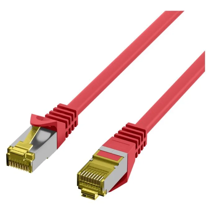 EFB RJ45 Patchkabel Cat.6A S FTP LSZH Cat.7 Rohkabel rot — image 3