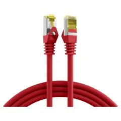 EFB RJ45 Patchkabel Cat.6A S FTP LSZH Cat.7 Rohkabel rot