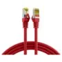EFB RJ45 Patchkabel Cat.6A S FTP LSZH Cat.7 Rohkabel rot