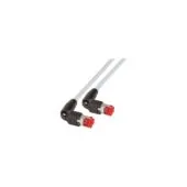 EFB RJ45 Patchkabel Cat.6A S FTP LSZH Draka UC900 TM21 2x90 grau 10m