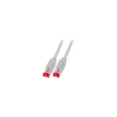 EFB RJ45 Patchkabel Cat.6A S FTP LSZH Draka UC900 TM21 grau 0,15m