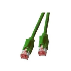 EFB RJ45 Patchkabel Cat.6A S FTP LSZH Draka UC900 TM21 grn 0,25m