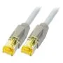 EFB RJ45 Patchkabel Cat.6A S FTP LSZH Draka UC900 TM31 grau 0,25m