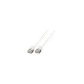 EFB RJ45 Patchkabel Cat.6A U FTP TPE 4mm ultraflex wei 1m