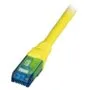 EFB RJ45 Patchkabel Cat.6A U UTP LSZH Premium 500MHz gelb 15m