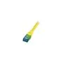 EFB RJ45 Patchkabel Cat.6A U UTP LSZH Premium 500MHz gelb 1m