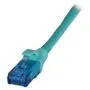 EFB RJ45 Patchkabel Cat.6A U UTP LSZH Premium 500MHz grn 15m
