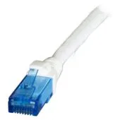 EFB RJ45 Patchkabel Cat.6A U UTP LSZH Premium 500MHz wei 0,25m