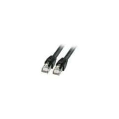 EFB RJ45 Patchkabel Cat.8.1 S FTP LSZH BC schwarz 2m