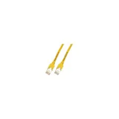 EFB RJ45 Patchkabel F UTP Cat.5e TM11 UC300 5.00m gelb