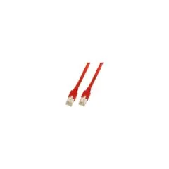 EFB RJ45 Patchkabel F UTP Cat.5e TM11 UC300 5.00m rot
