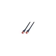 EFB RJ45 Patchkabel S FTP. Cat.6. LSZH. 3m. schwarz