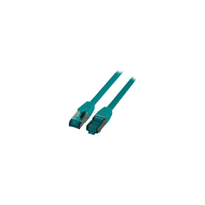 EFB RJ45 Patchkabel S FTP Cat.6A LSZH 0.15m grün — image 2