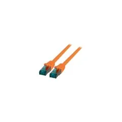EFB RJ45 Patchkabel S FTP Cat.6A LSZH 0.50m orange