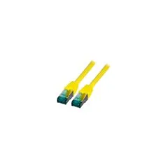 EFB RJ45 Patchkabel S FTP Cat.6A LSZH 1.50m gelb