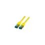 EFB RJ45 Patchkabel S FTP Cat.6A LSZH 20.00m gelb