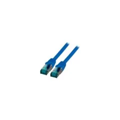 EFB RJ45 Patchkabel S FTP. Cat.6A. LSZH. 7.5m. blau
