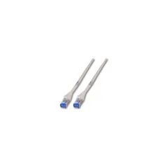 EFB RJ45 Patchkabel S FTP, Cat.6A, PVC, UL, 2m, grau