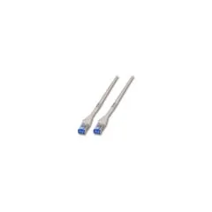 EFB RJ45 Patchkabel S FTP. Cat.6A. PVC. UL. 5m. grau