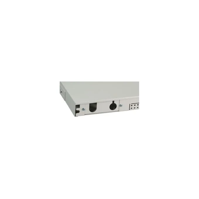 EFB Spleibox ausziehbar 1HE ohne Frontblende, unbestckt, grau — image 3