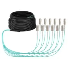 EFB Trunkkabel U-DQ(ZN)BH OM3 12G (1x12) SC-SC 10m Dca LSZH