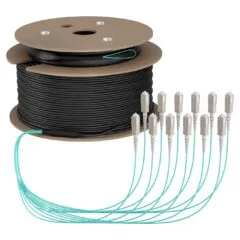 EFB Trunkkabel U-DQ(ZN)BH OM3 12G (1x12) SC-SC 180m Dca LSZH