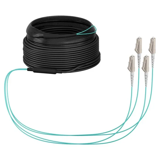 EFB Trunkkabel U-DQ(ZN)BH OM3 4G (1x4) LC-LC 40m Dca LSZH — image 1