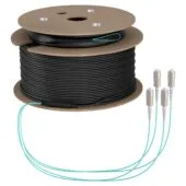 EFB Trunkkabel U-DQ(ZN)BH OM3 4G (1x4) SC-SC 100m Dca LSZH