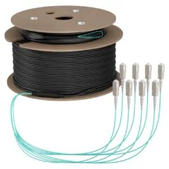 EFB Trunkkabel U-DQ(ZN)BH OM3 8G (1x8) SC-SC 100m Dca LSZH