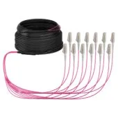 EFB Trunkkabel U-DQ(ZN)BH OM4 12G (1x12) LC-LC 10m Dca LSZH
