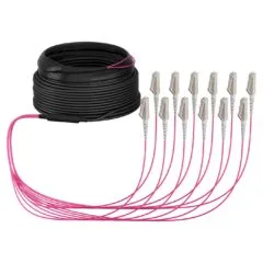 EFB Trunkkabel U-DQ(ZN)BH OM4 12G (1x12) LC-LC 10m Dca LSZH