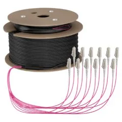 EFB Trunkkabel U-DQ(ZN)BH OM4 12G (1x12) LC-LC 60m Dca LSZH