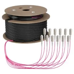 EFB Trunkkabel U-DQ(ZN)BH OM4 12G (1x12) SC-SC 160m Dca LSZH