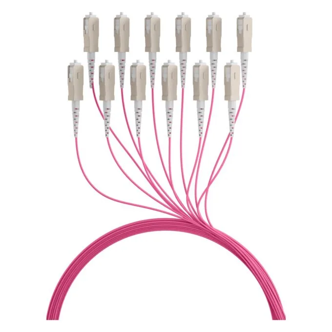 EFB Trunkkabel U-DQ(ZN)BH OM4 12G (1x12) SC-SC 90m Dca LSZH — image 3