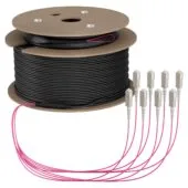 EFB Trunkkabel U-DQ(ZN)BH OM4 8G (1x8) SC-SC 170m Dca LSZH
