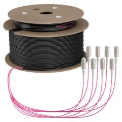 EFB Trunkkabel U-DQ(ZN)BH OM4 8G (1x8) SC-SC 70m Dca LSZH